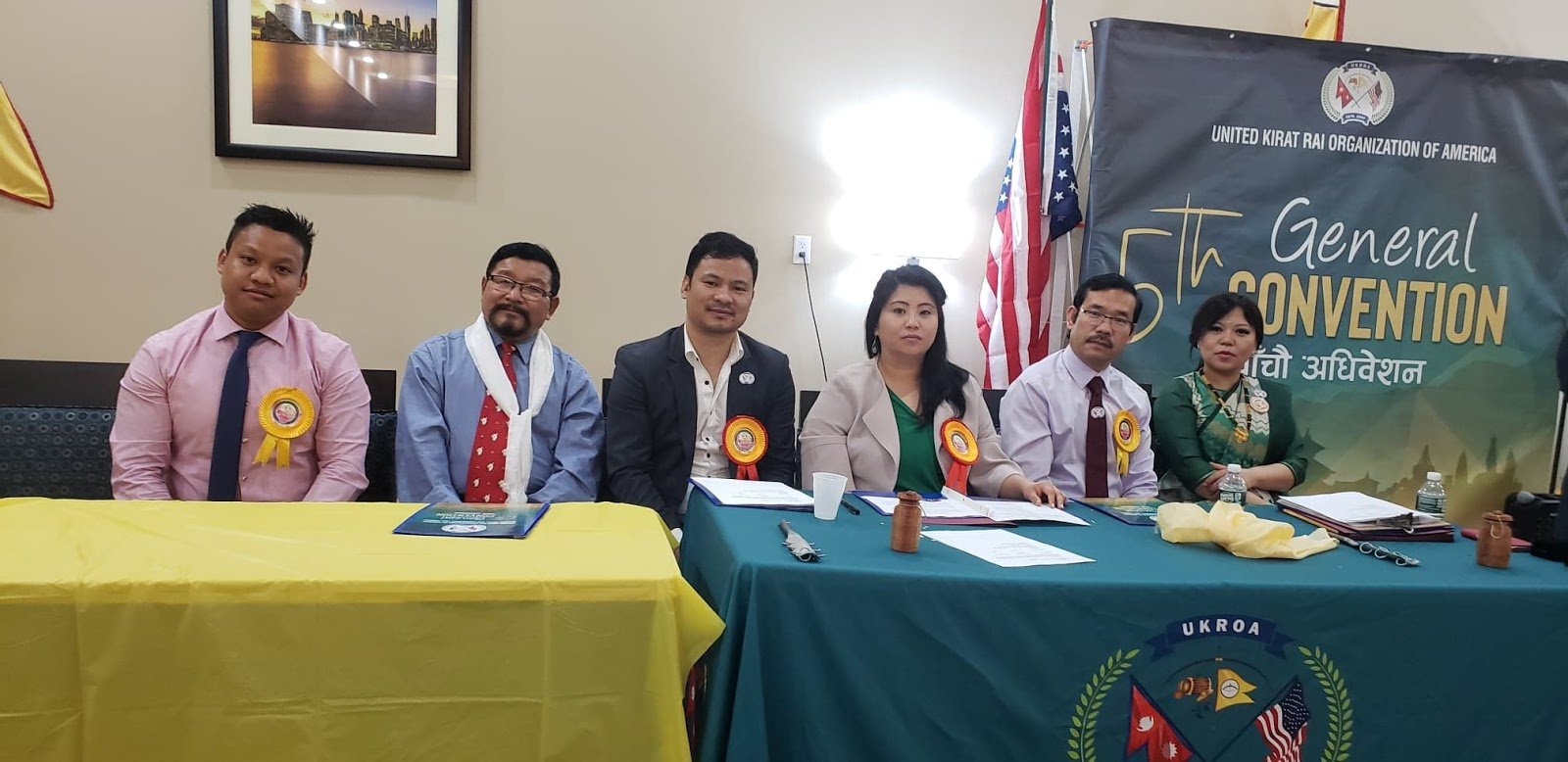 Newly sworn in Centeral Executive Members (2019)